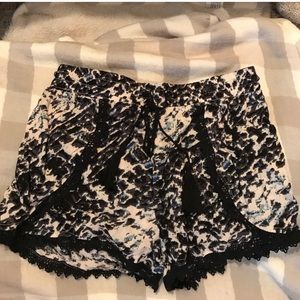 patterned shorts